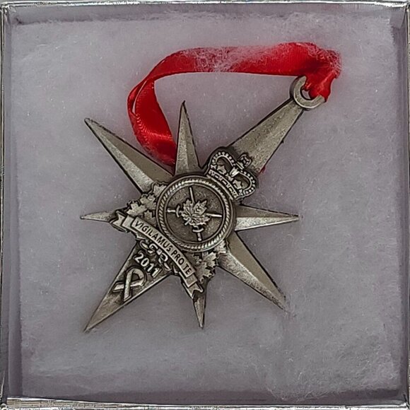 Canadian Forces Ornament vigilamus pro te We Stand On Guard For Thee 2011 🍁 - Picture 3 of 6